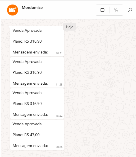 Resultado do aluno 3